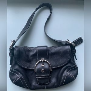 Black COACH bag, circa 2009